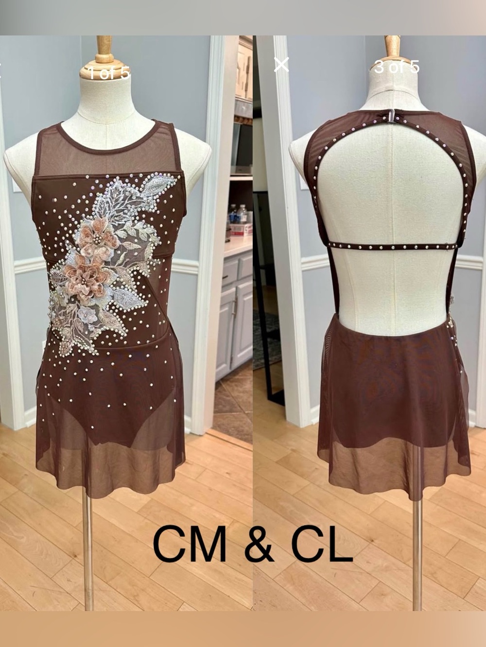 Brown lyrical costume